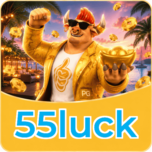 55luck Logo - Bônus de Cadastro